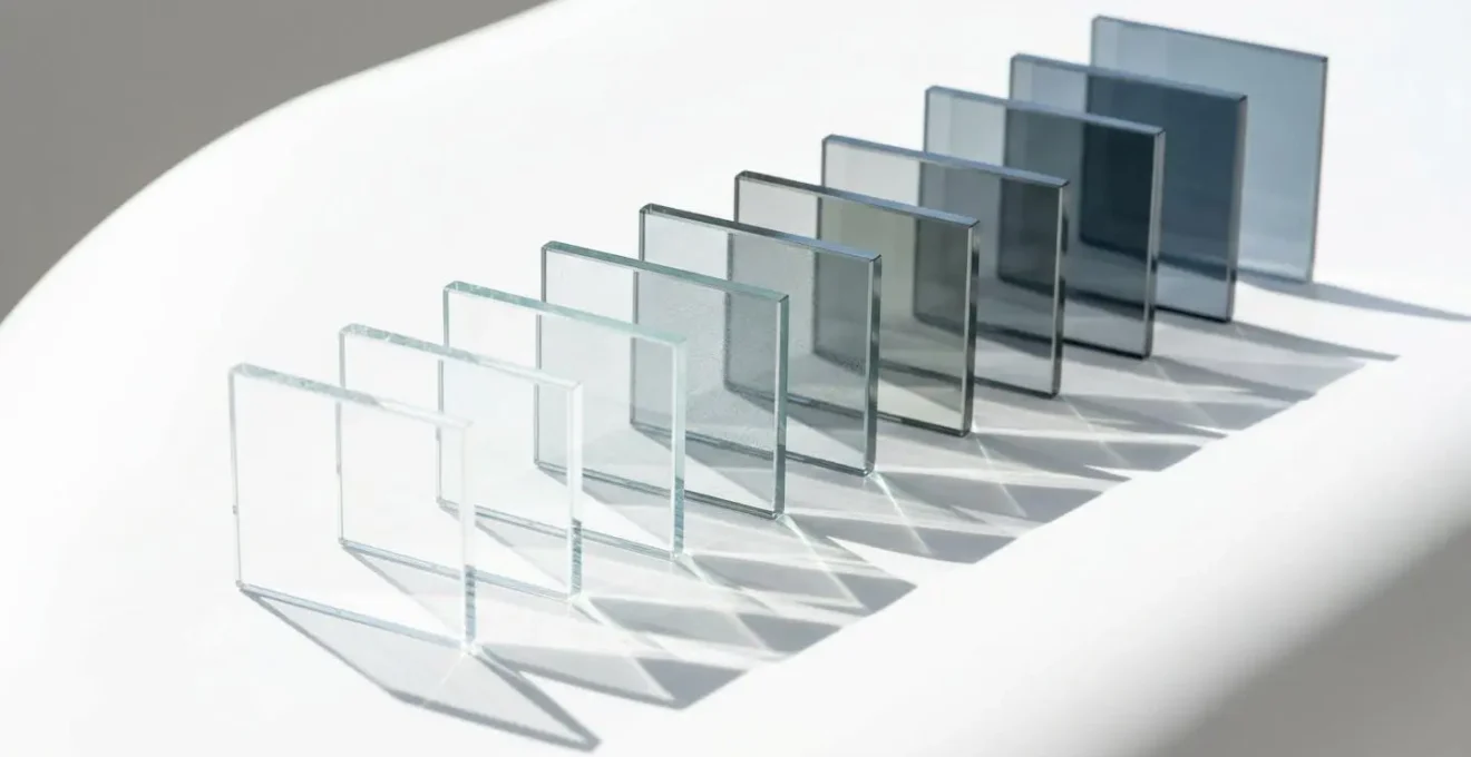 Graphique illustrant le compromis entre transmission lumineuse et facteur solaire pour différents types de vitrages